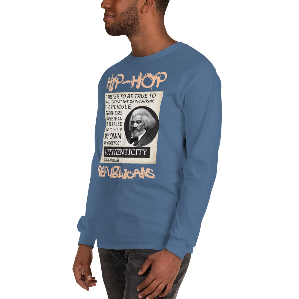 Frederick Douglass Hip-Hop Republicans Long Sleeve Shirt