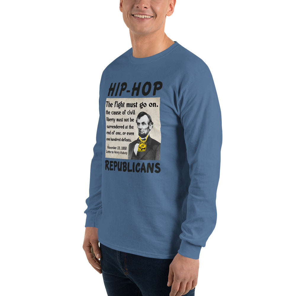 Abraham Lincoln Hip-Hop Republicans Long Sleeve Shirt
