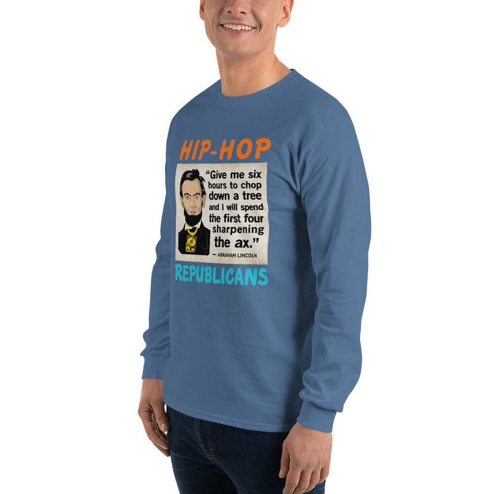Abraham Lincoln Hip-Hop Republicans Long Sleeve Shirt