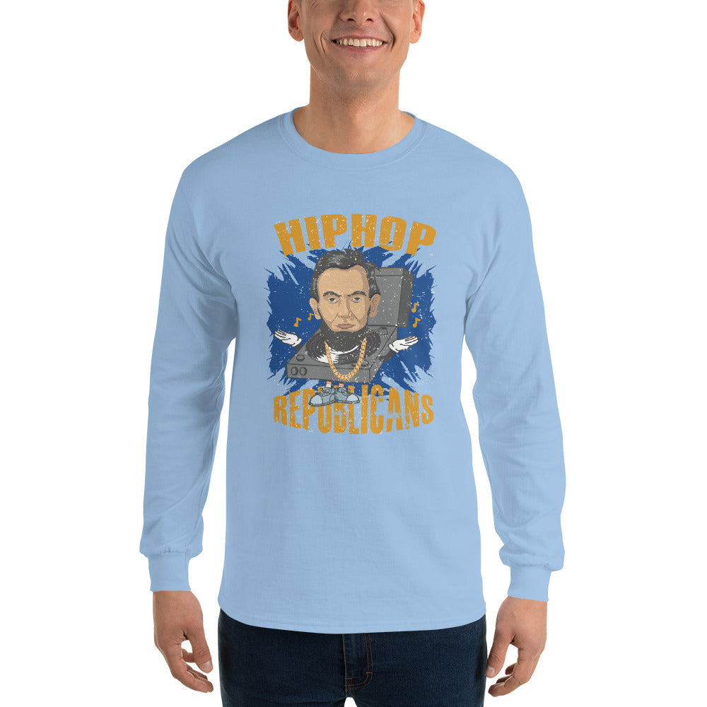 Abraham Lincoln Hip-Hop Republicans Long Sleeve Shirt