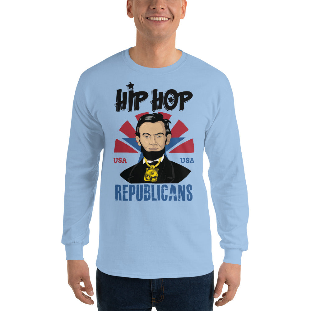 Abraham Lincoln Hip-Hop Republicans Long Sleeve Shirt