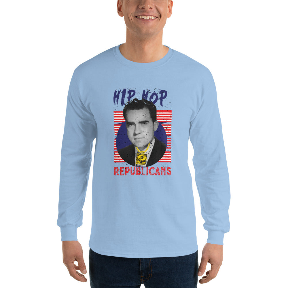 Richard Nixon Hip-Hop Republicans Long Sleeve Shirt