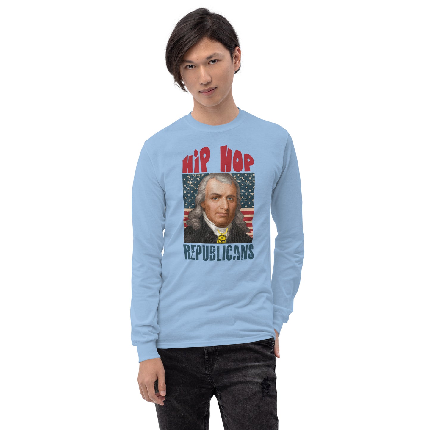 Samuel Chase Hip-Hop Republicans Long Sleeve Shirt