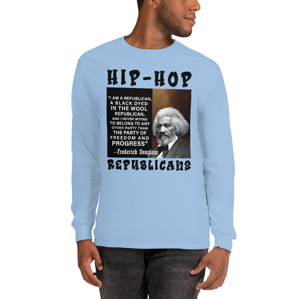 Frederick Douglass Hip-Hop Republicans Long Sleeve Shirt
