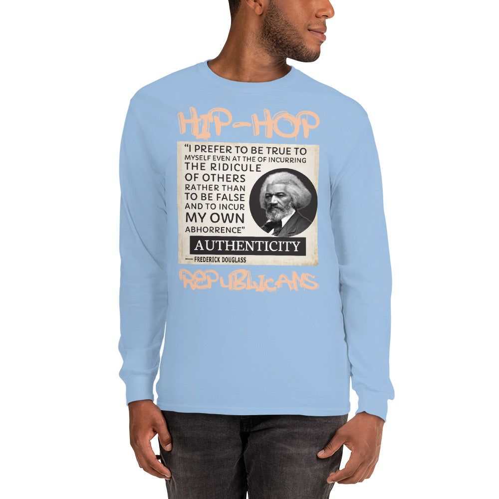 Frederick Douglass Hip-Hop Republicans Long Sleeve Shirt