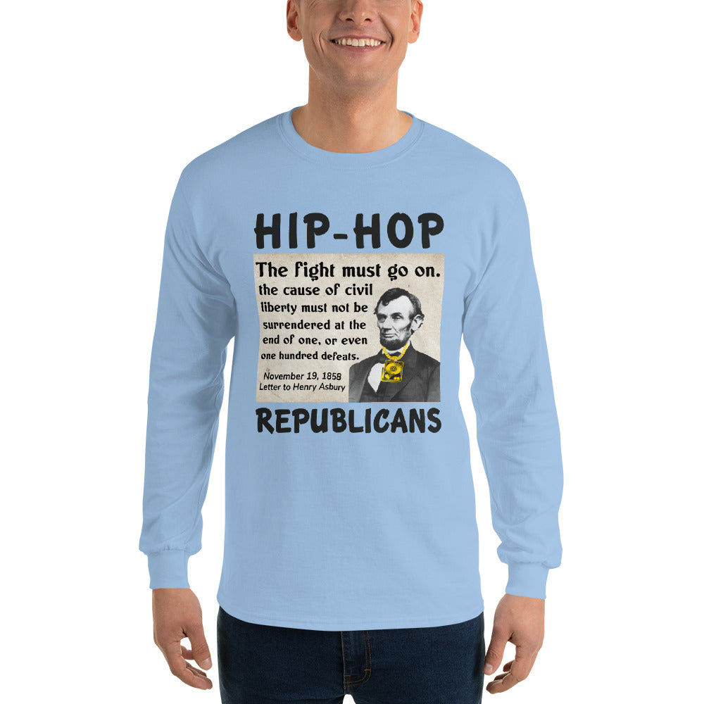 Abraham Lincoln Hip-Hop Republicans Long Sleeve Shirt