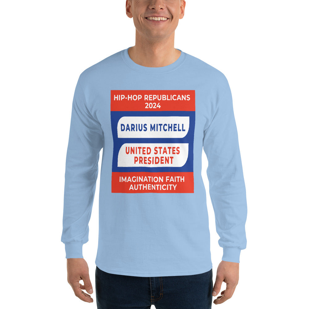 Campaign Hoodie, Hip-Hop Republicans 2024, Darius Mitchell, United States President, Imagination Faith Authenticity