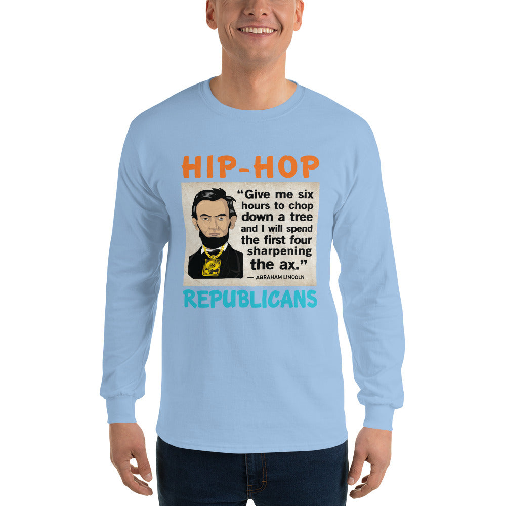 Abraham Lincoln Hip-Hop Republicans Long Sleeve Shirt
