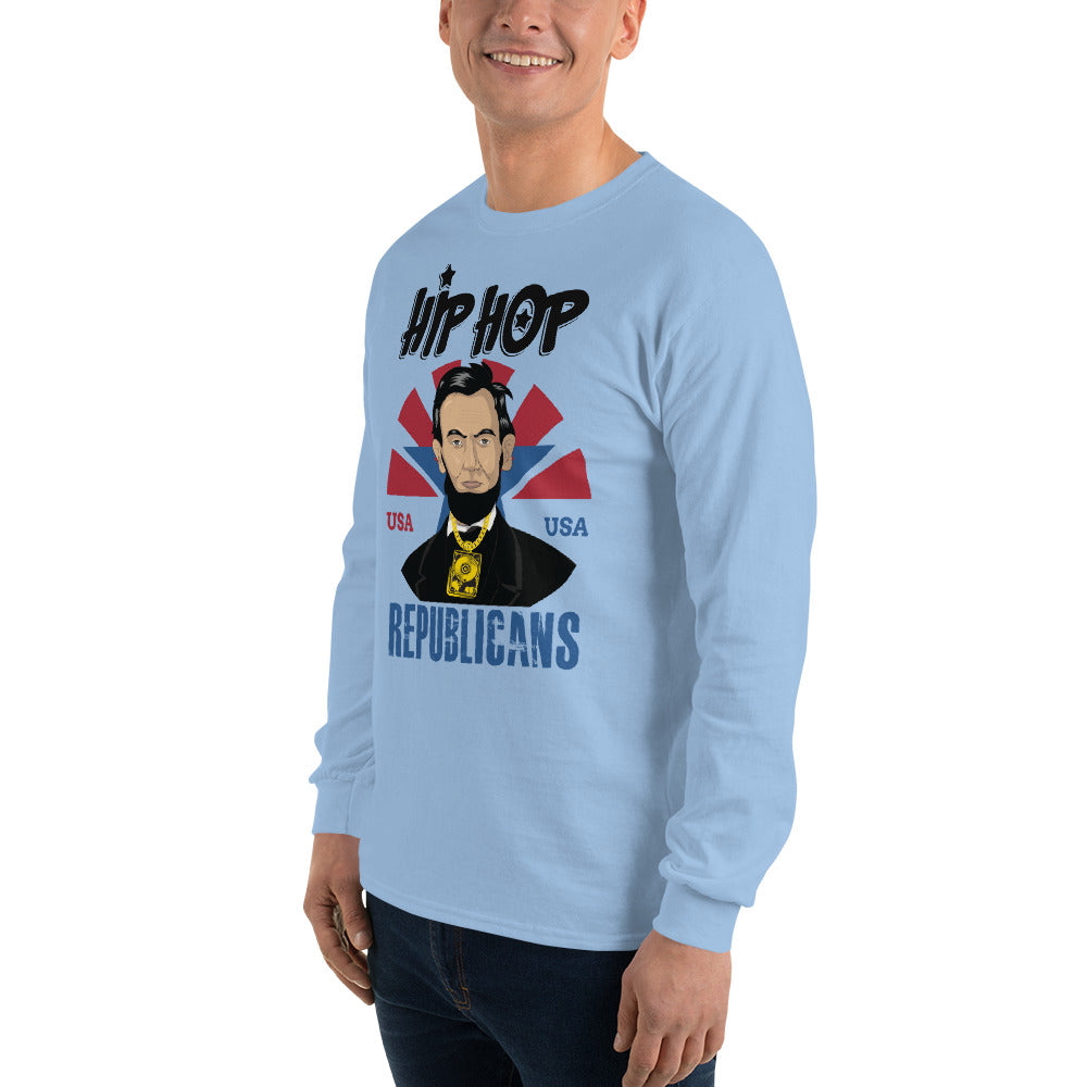 Abraham Lincoln Hip-Hop Republicans Long Sleeve Shirt