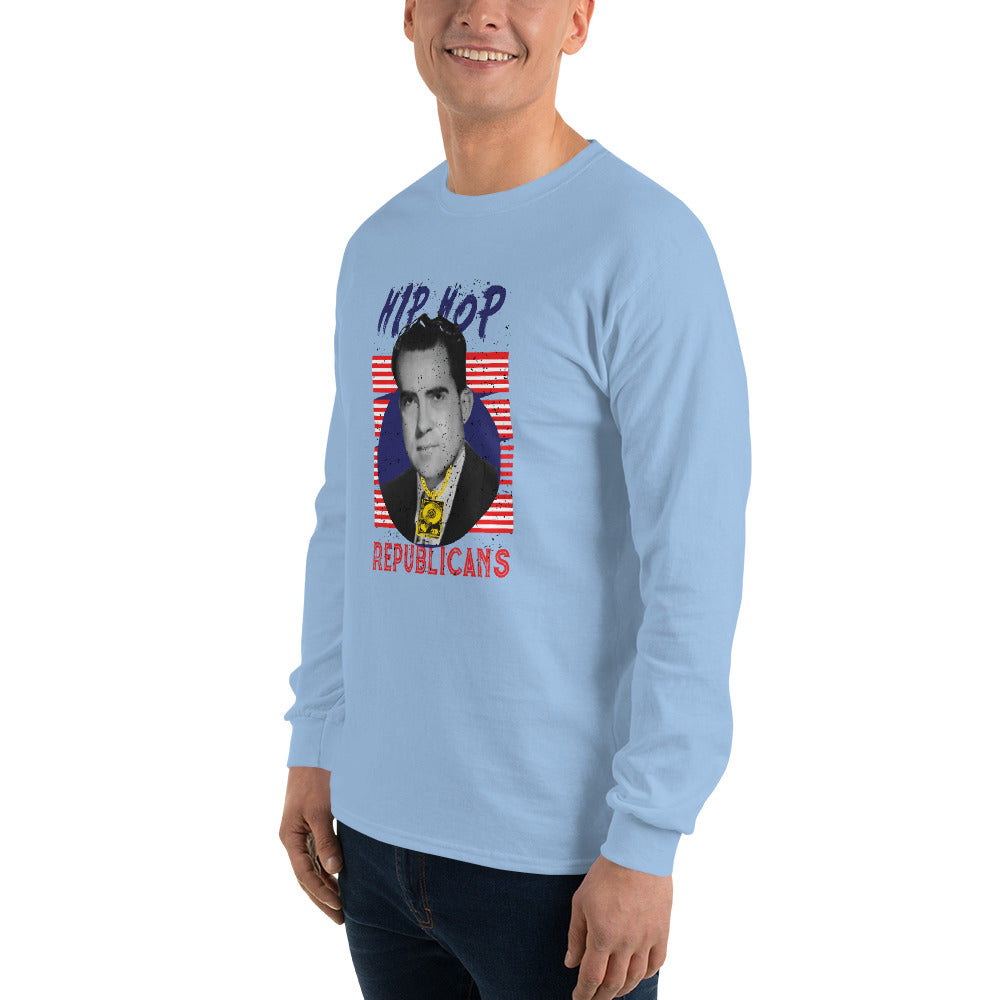 Richard Nixon Hip-Hop Republicans Long Sleeve Shirt