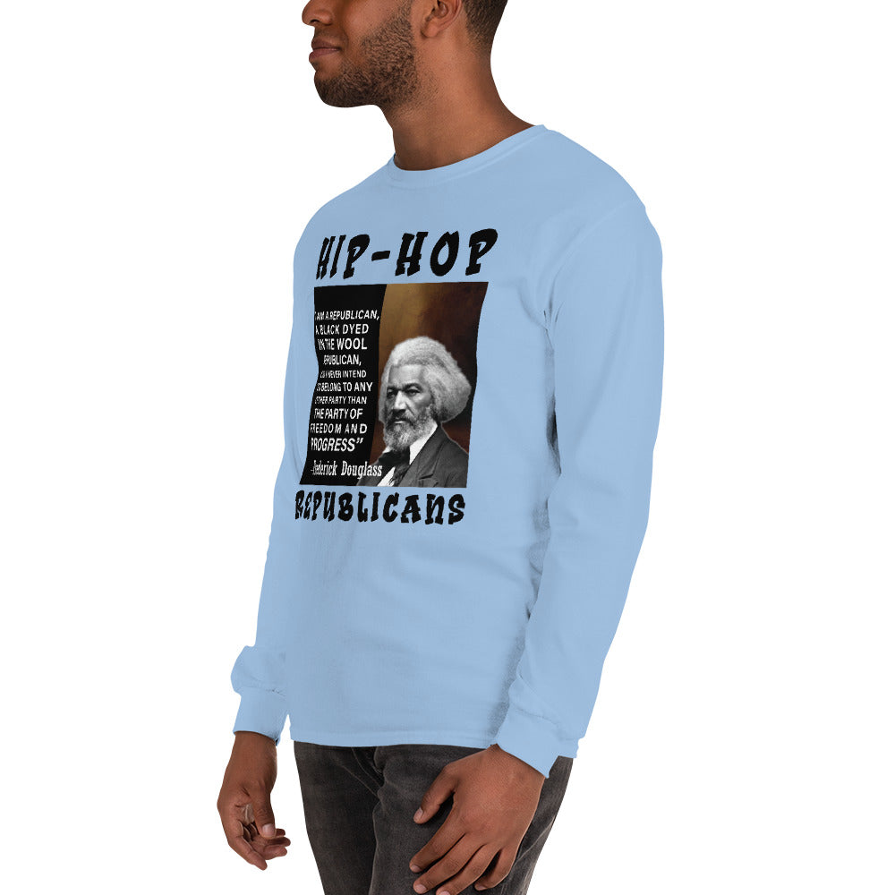 Frederick Douglass Hip-Hop Republicans Long Sleeve Shirt