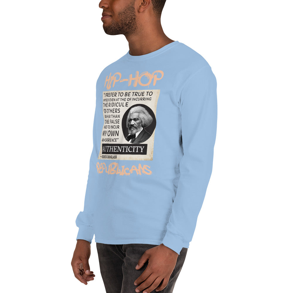 Frederick Douglass Hip-Hop Republicans Long Sleeve Shirt