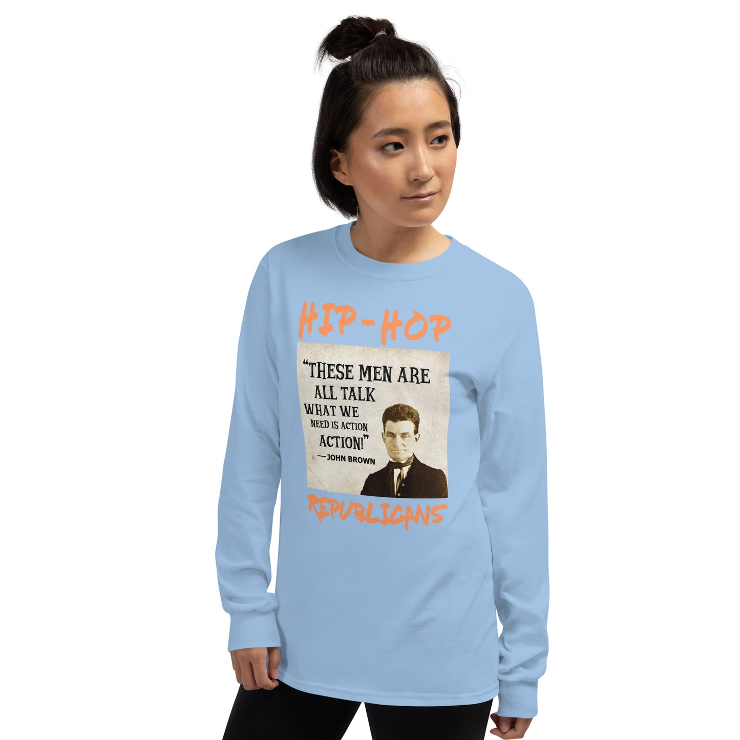 John Brown Hip-Hop Republicans Long Sleeve Shirt
