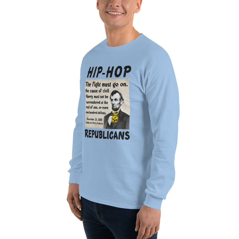 Abraham Lincoln Hip-Hop Republicans Long Sleeve Shirt