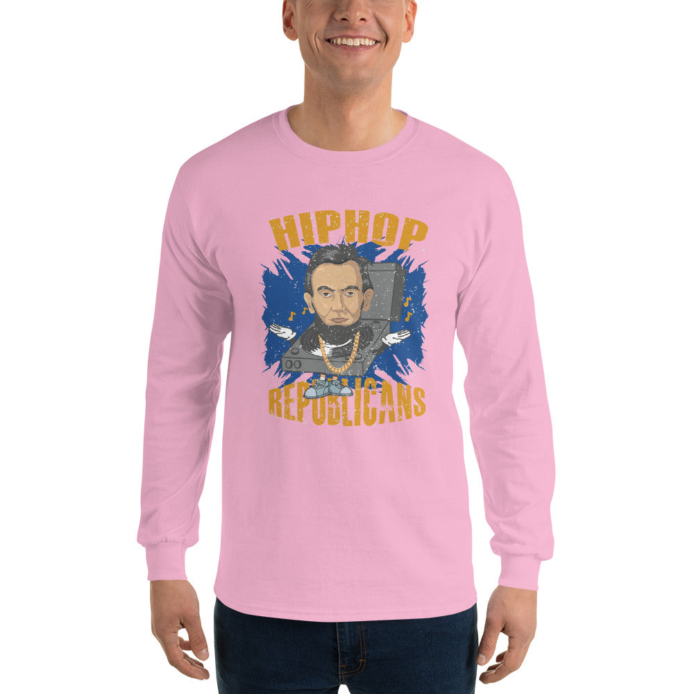 Abraham Lincoln Hip-Hop Republicans Long Sleeve Shirt