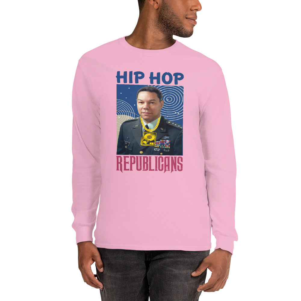 Colin Powell Hip-Hop Republicans Long Sleeve Shirt