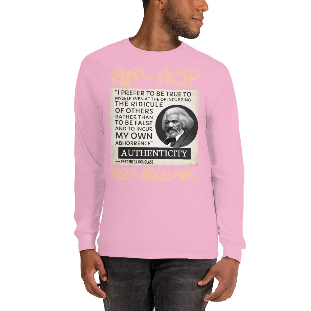 Frederick Douglass Hip-Hop Republicans Long Sleeve Shirt