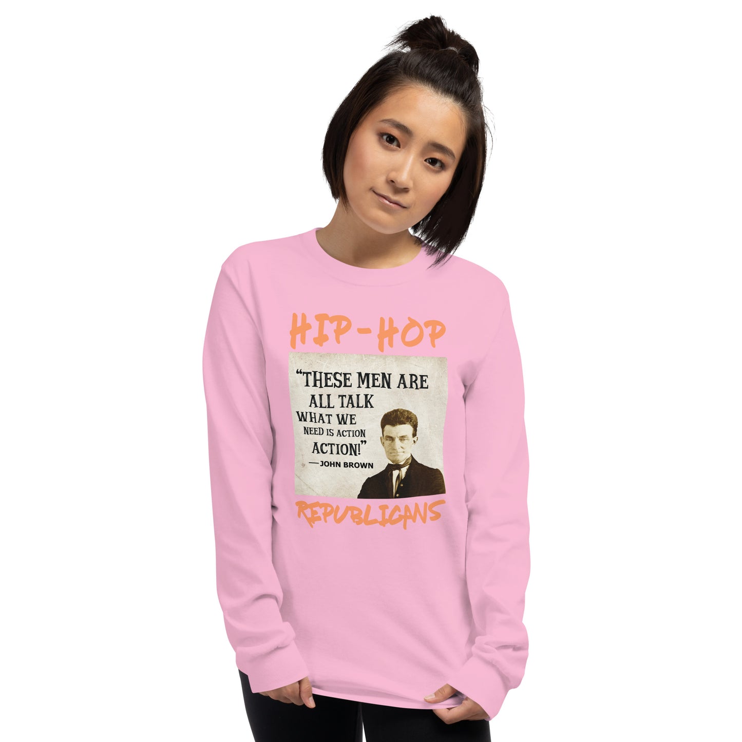 John Brown Hip-Hop Republicans Long Sleeve Shirt