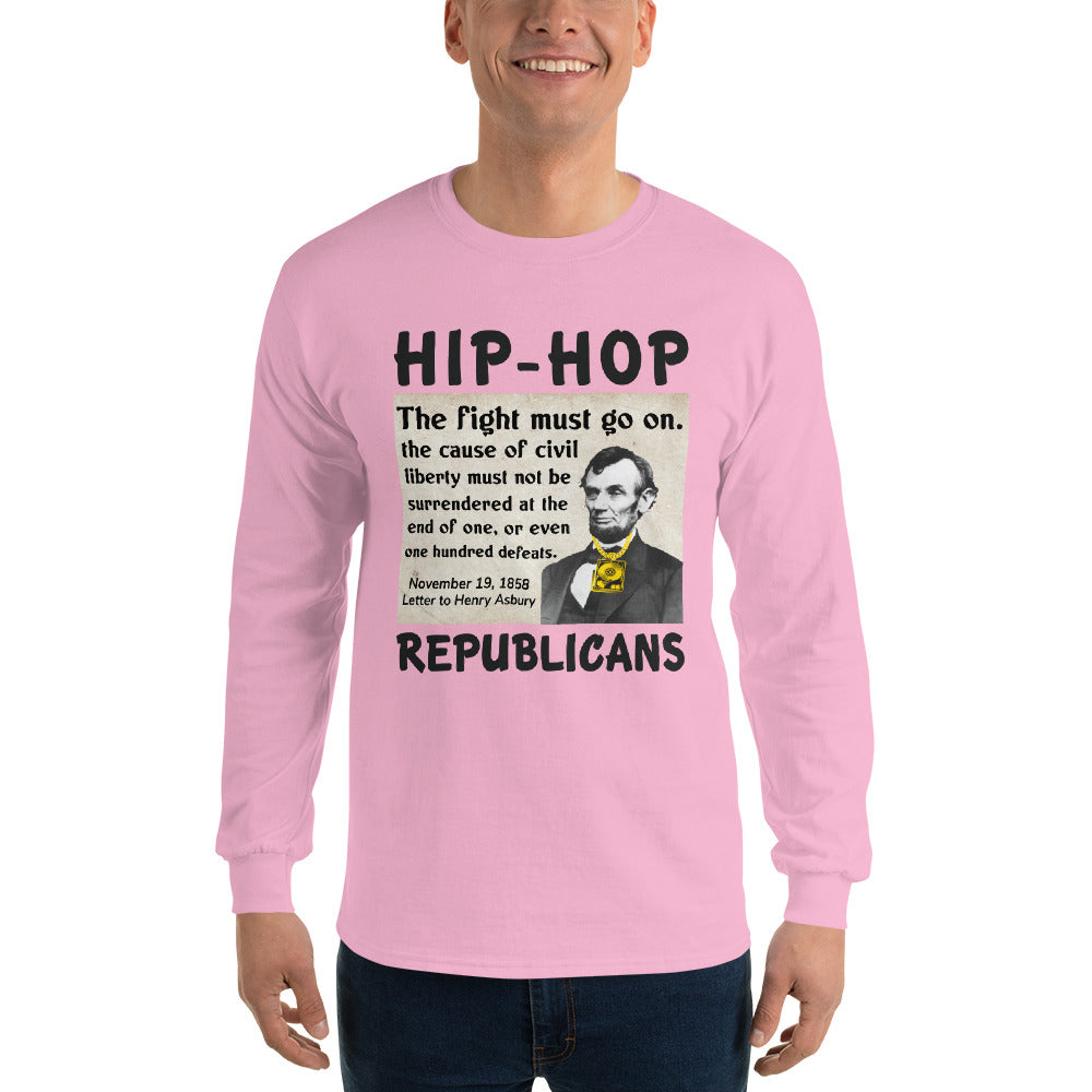 Abraham Lincoln Hip-Hop Republicans Long Sleeve Shirt