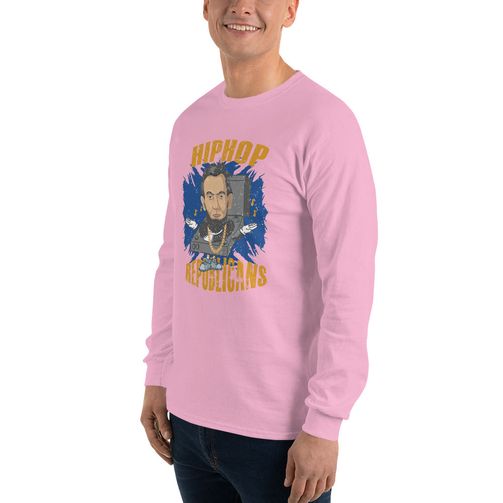 Abraham Lincoln Hip-Hop Republicans Long Sleeve Shirt