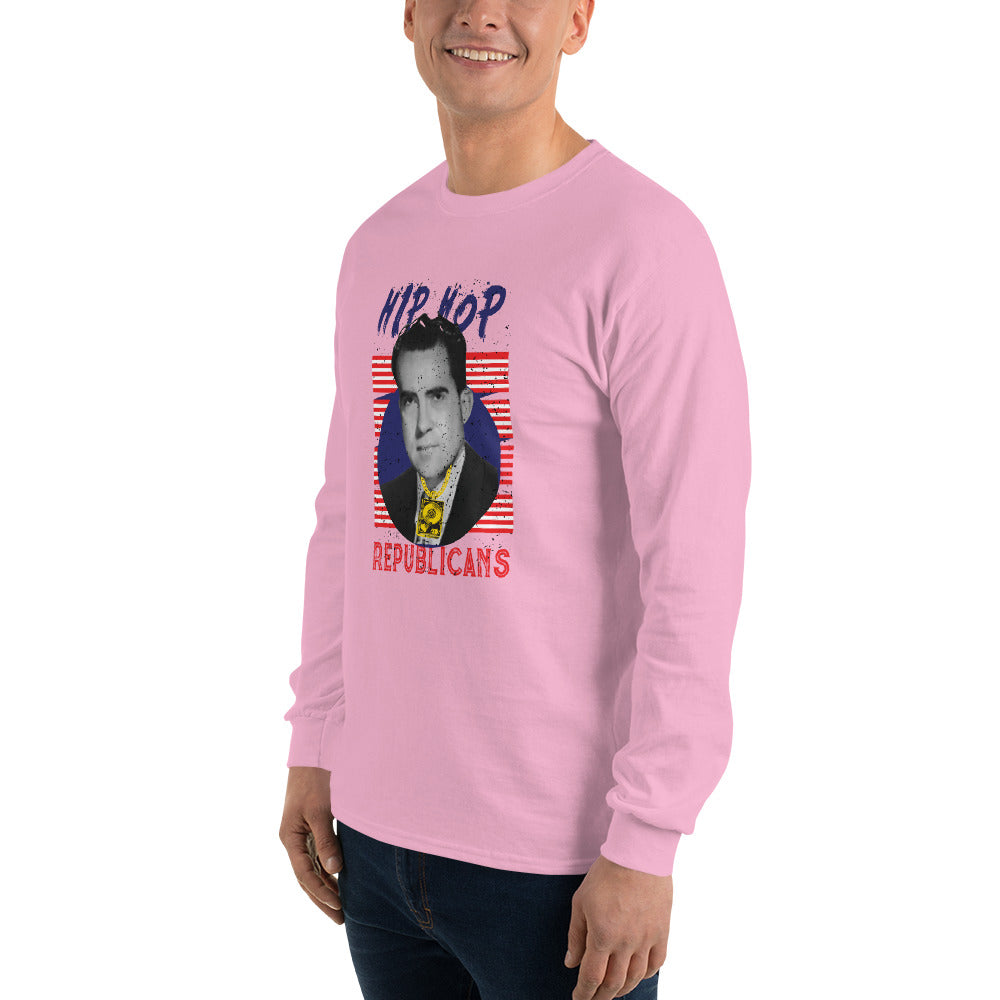 Richard Nixon Hip-Hop Republicans Long Sleeve Shirt