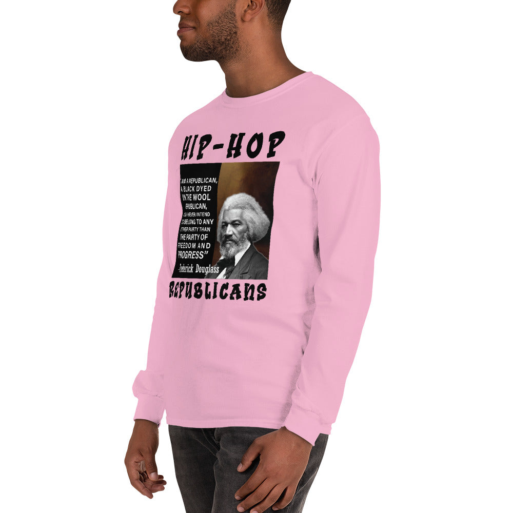Frederick Douglass Hip-Hop Republicans Long Sleeve Shirt