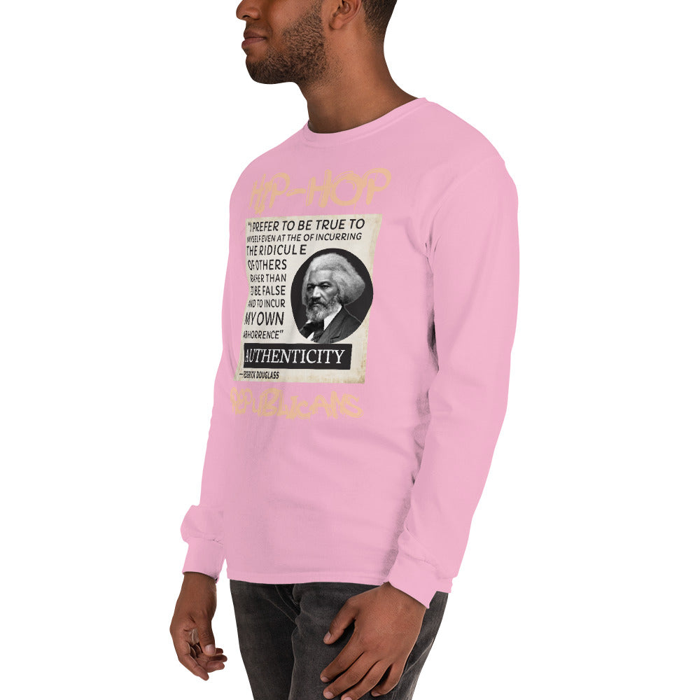 Frederick Douglass Hip-Hop Republicans Long Sleeve Shirt