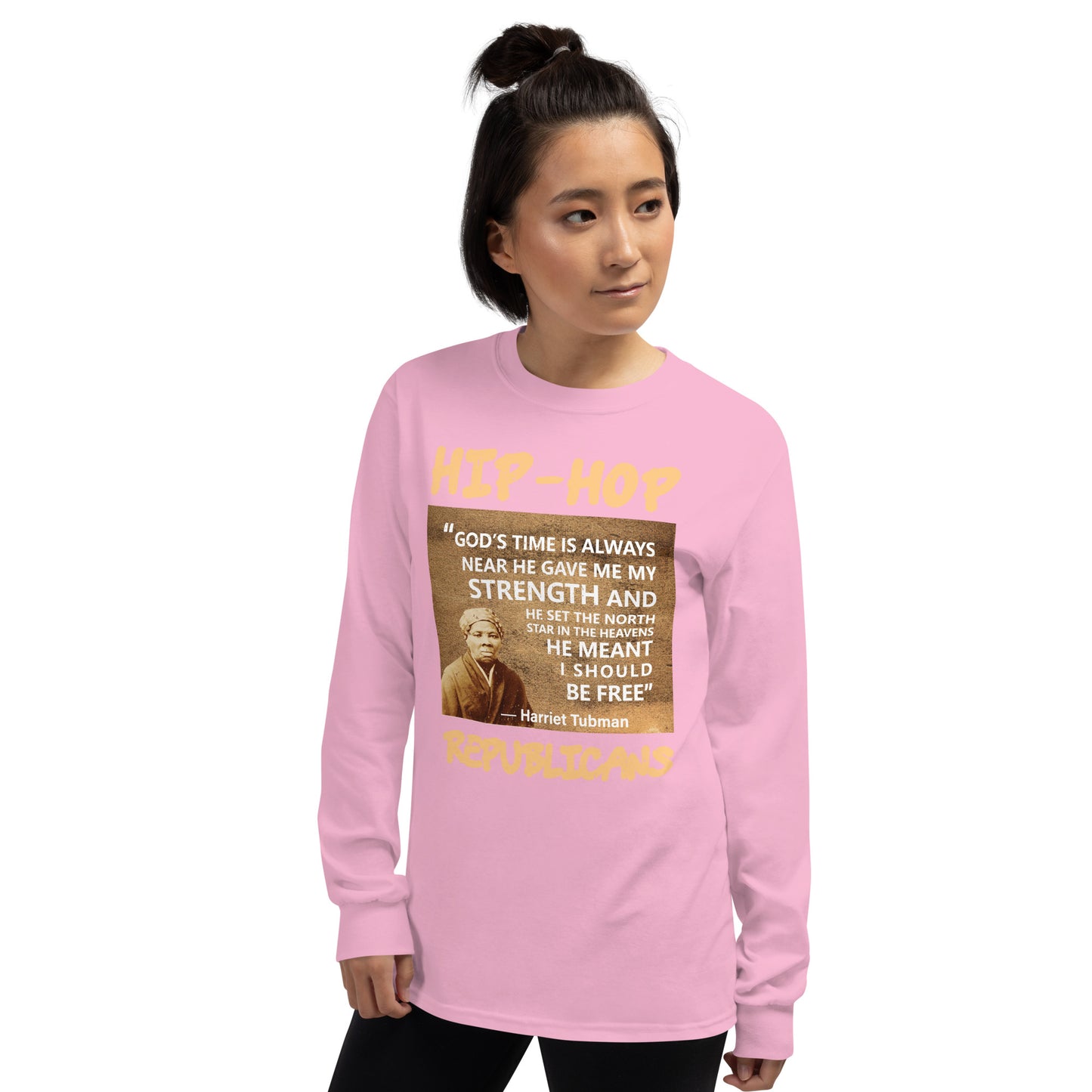 Harriet Tubman Hip-Hop Republicans Long Sleeve Shirt