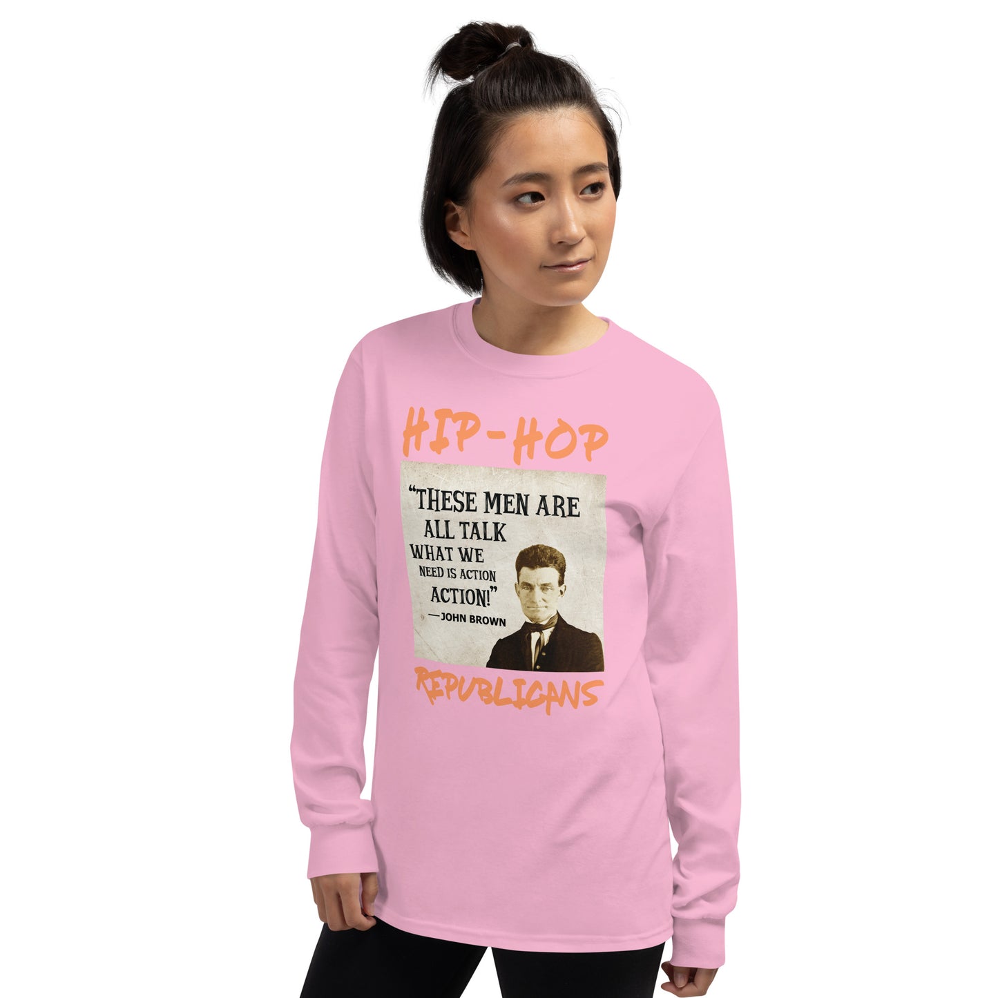 John Brown Hip-Hop Republicans Long Sleeve Shirt