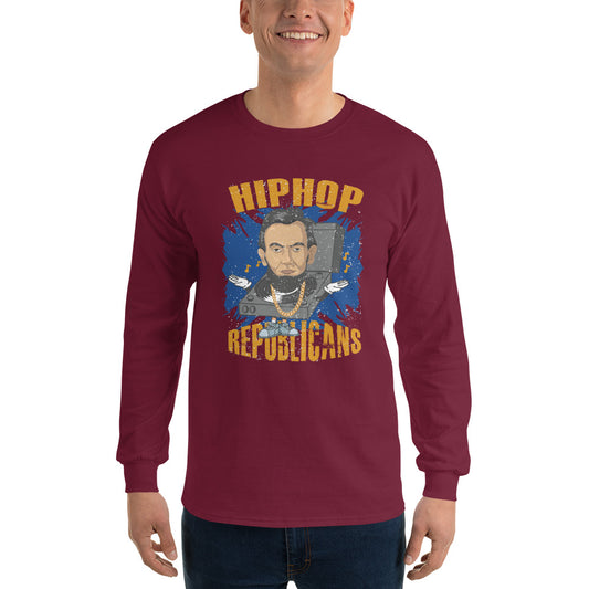 Abraham Lincoln Hip-Hop Republicans Long Sleeve Shirt
