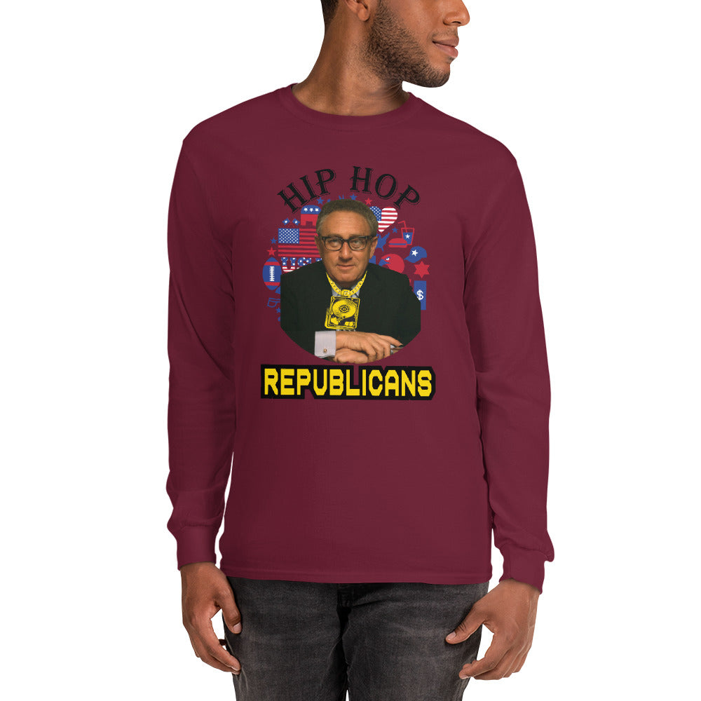 Henry Kissinger Hip-Hop Republicans Long Sleeve Shirt