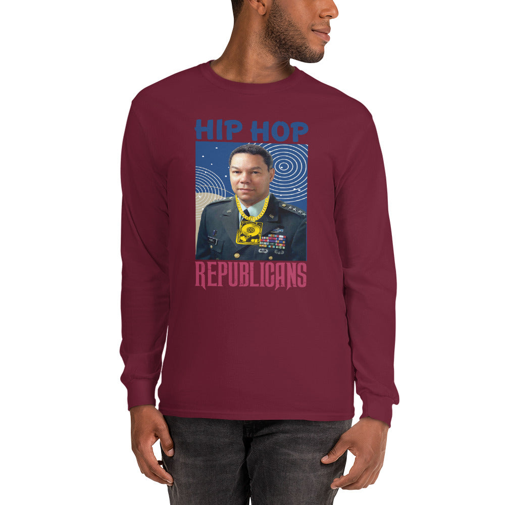 Colin Powell Hip-Hop Republicans Long Sleeve Shirt