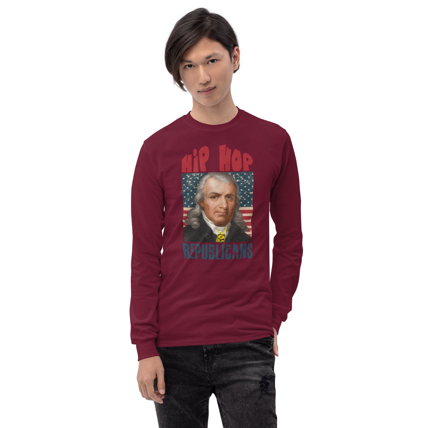 Samuel Chase Hip-Hop Republicans Long Sleeve Shirt