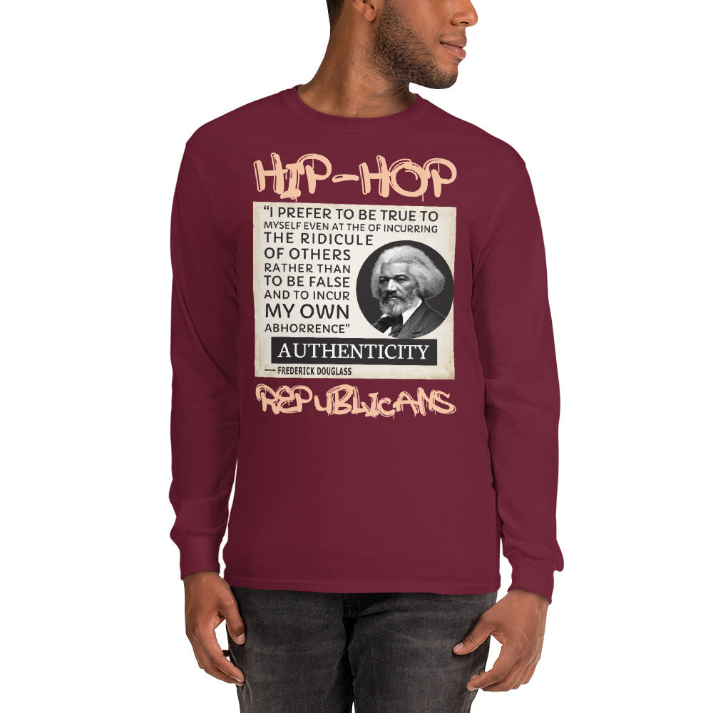 Frederick Douglass Hip-Hop Republicans Long Sleeve Shirt