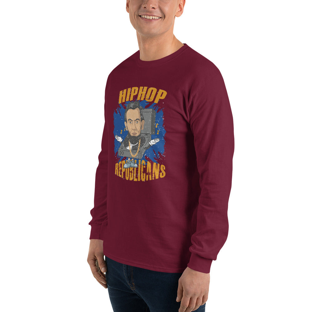 Abraham Lincoln Hip-Hop Republicans Long Sleeve Shirt
