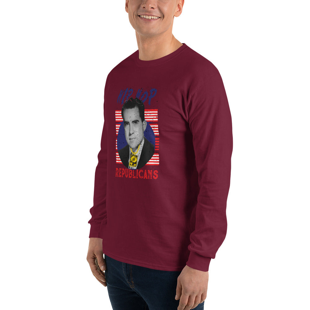 Richard Nixon Hip-Hop Republicans Long Sleeve Shirt