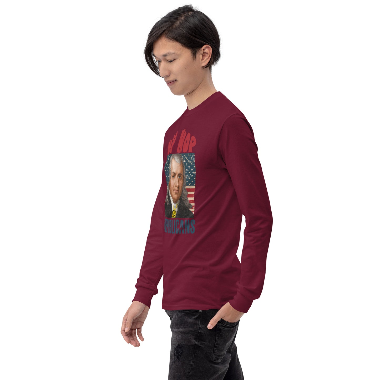 Samuel Chase Hip-Hop Republicans Long Sleeve Shirt