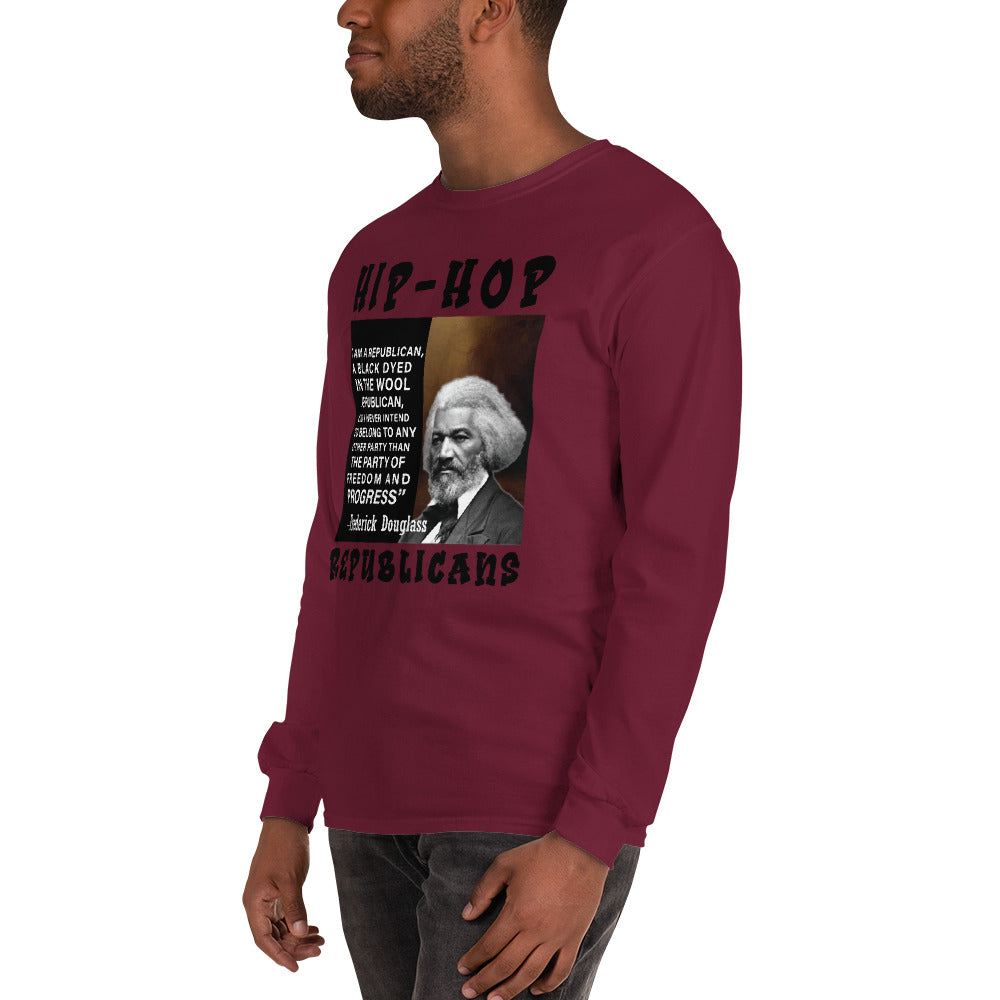 Frederick Douglass Hip-Hop Republicans Long Sleeve Shirt