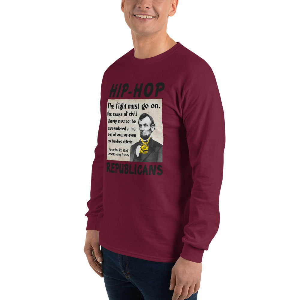 Abraham Lincoln Hip-Hop Republicans Long Sleeve Shirt