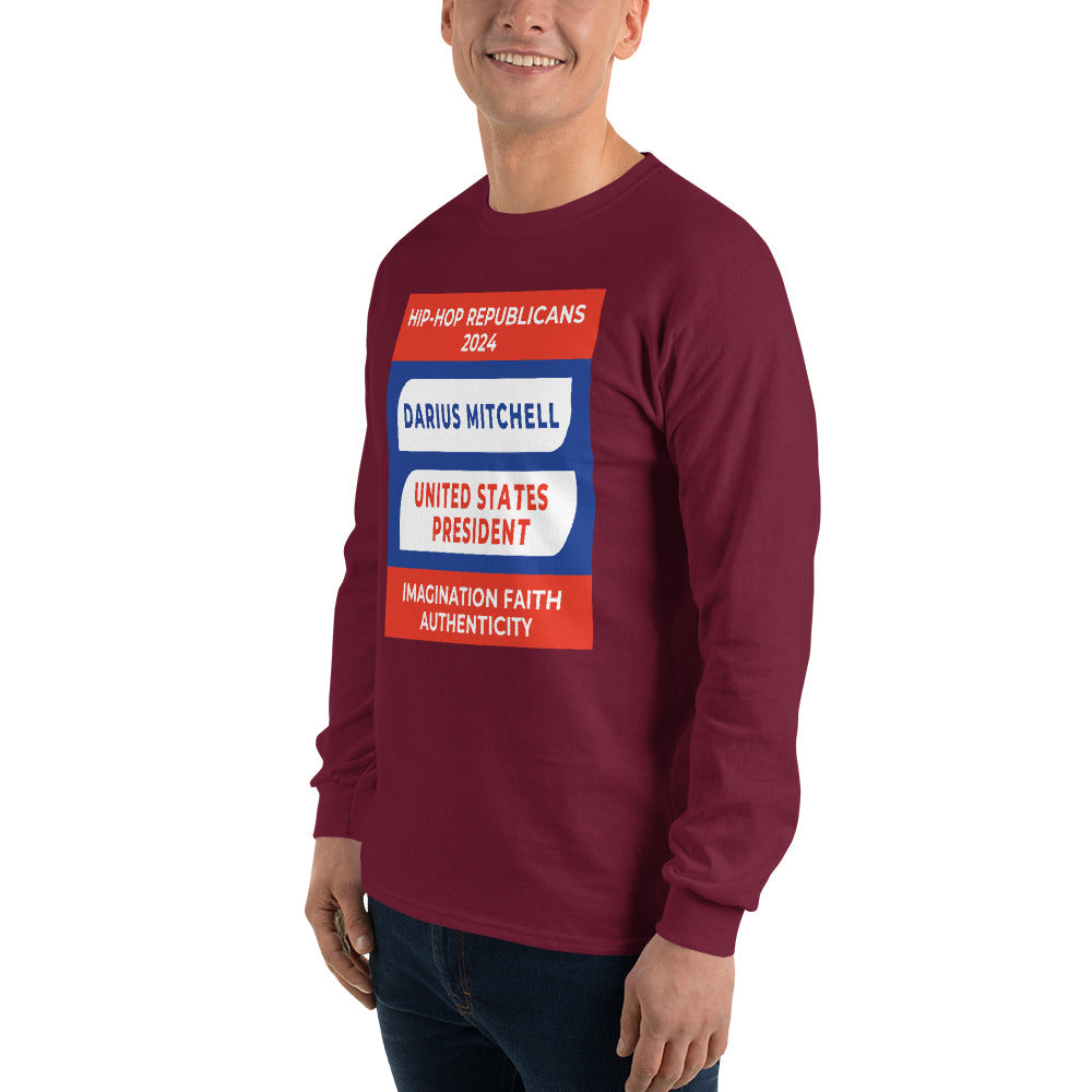 Campaign Hoodie, Hip-Hop Republicans 2024, Darius Mitchell, United States President, Imagination Faith Authenticity