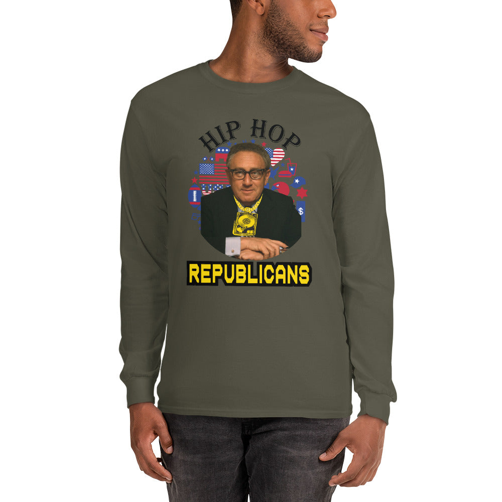 Henry Kissinger Hip-Hop Republicans Long Sleeve Shirt