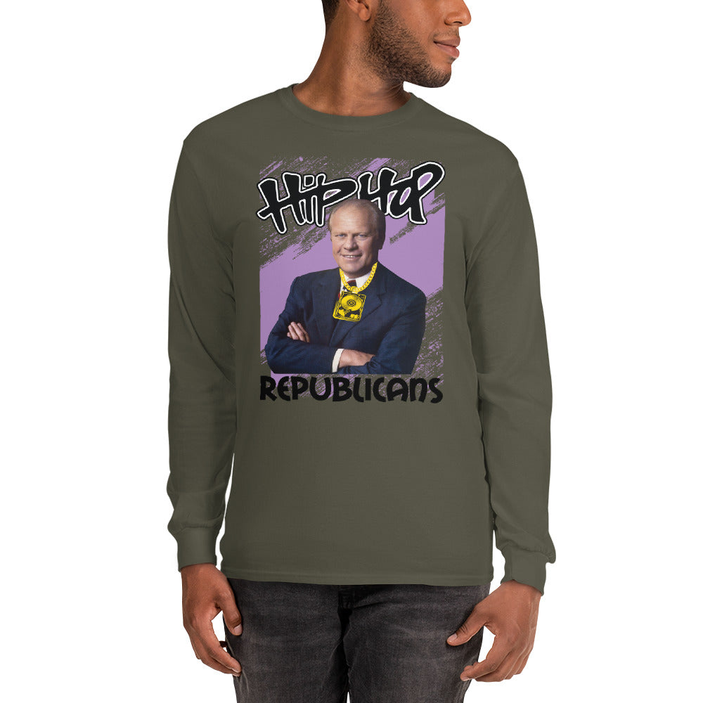 Gerald Ford Hip-Hop Republicans Long Sleeve Shirt