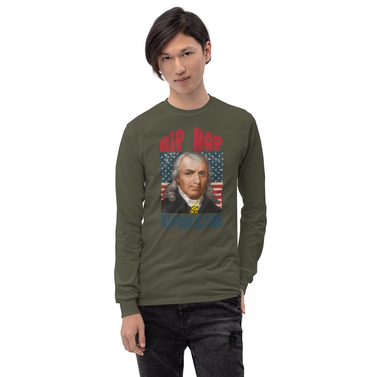 Samuel Chase Hip-Hop Republicans Long Sleeve Shirt