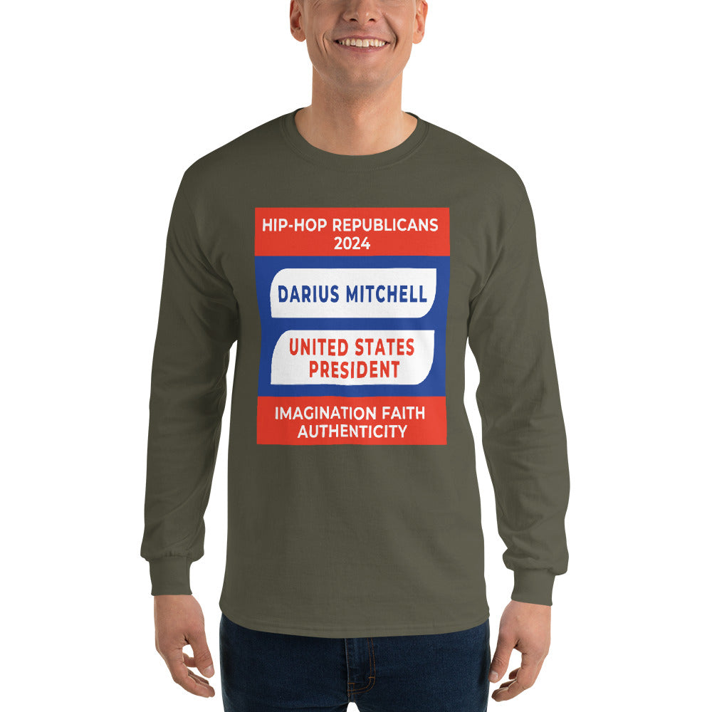 Campaign Hoodie, Hip-Hop Republicans 2024, Darius Mitchell, United States President, Imagination Faith Authenticity