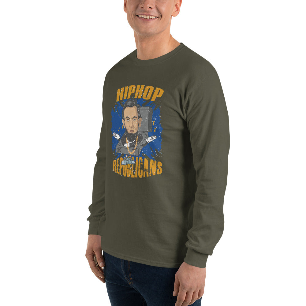 Abraham Lincoln Hip-Hop Republicans Long Sleeve Shirt
