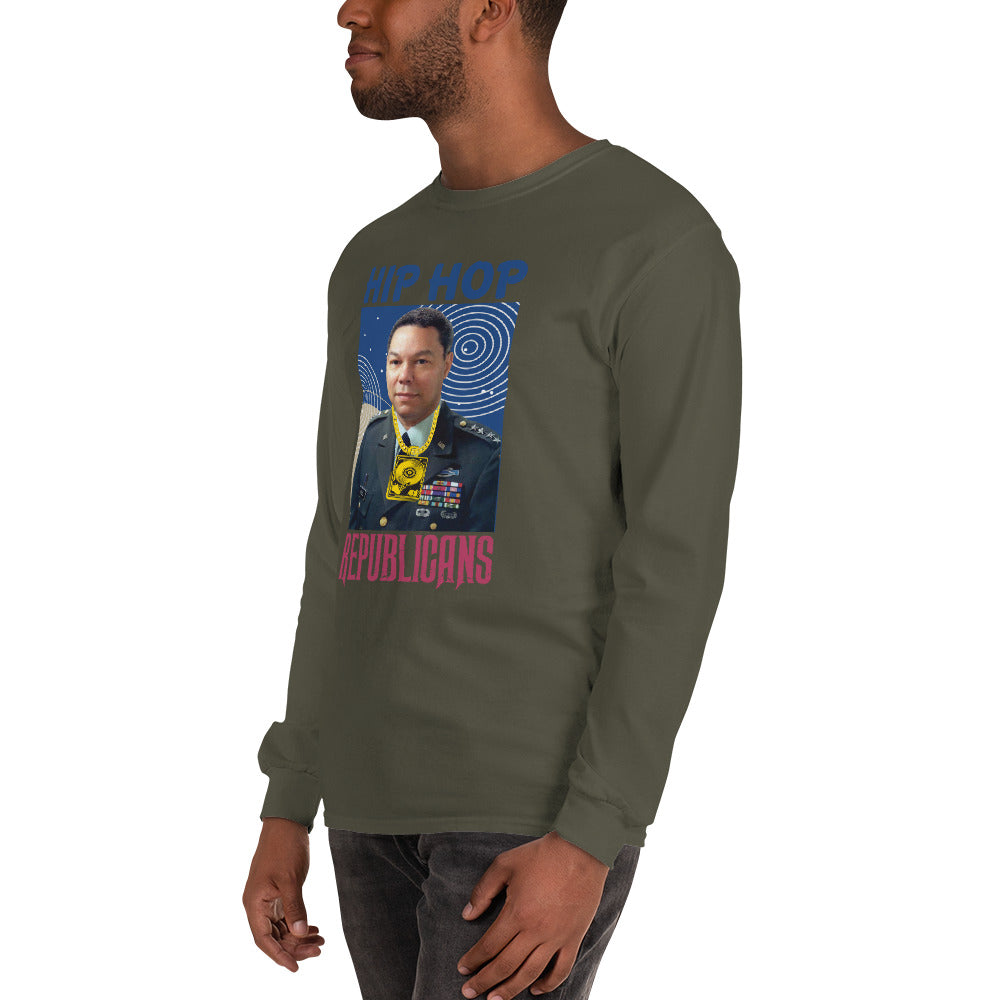 Colin Powell Hip-Hop Republicans Long Sleeve Shirt