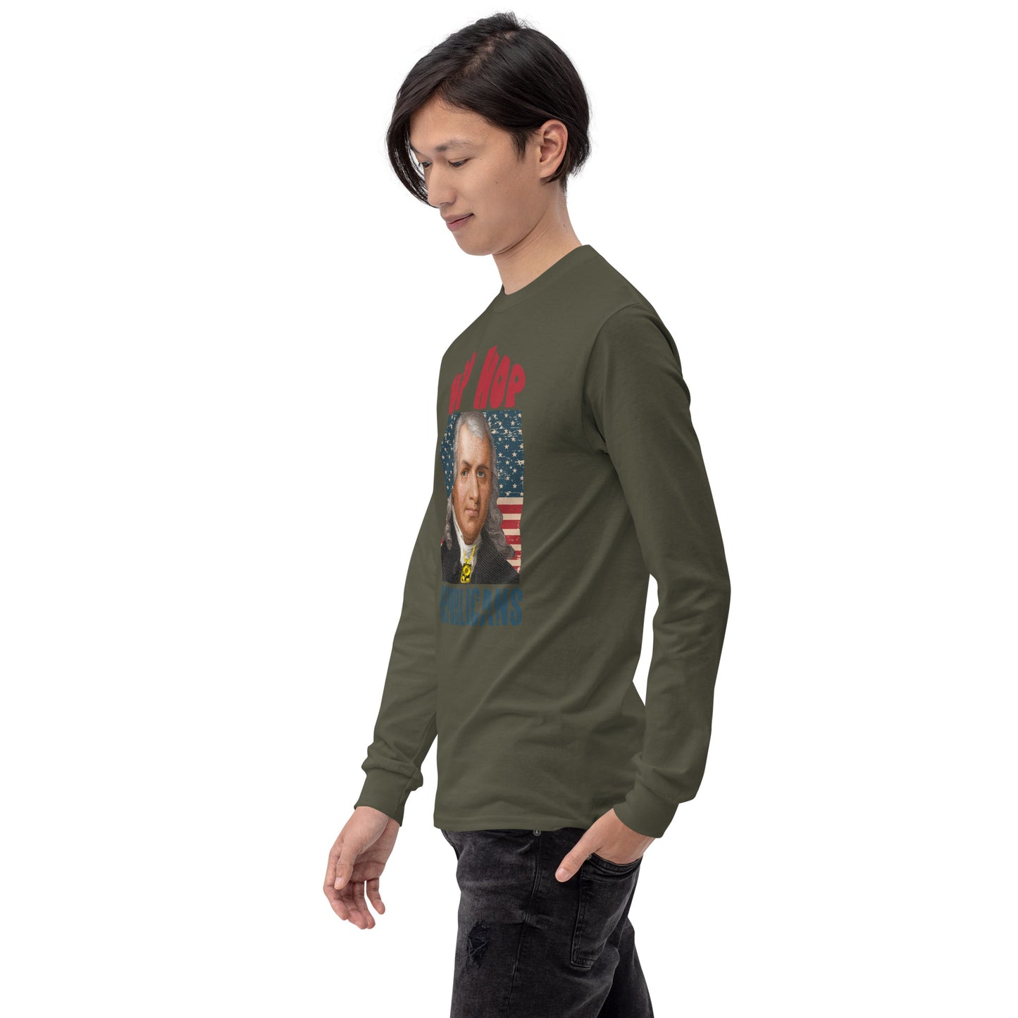 Samuel Chase Hip-Hop Republicans Long Sleeve Shirt