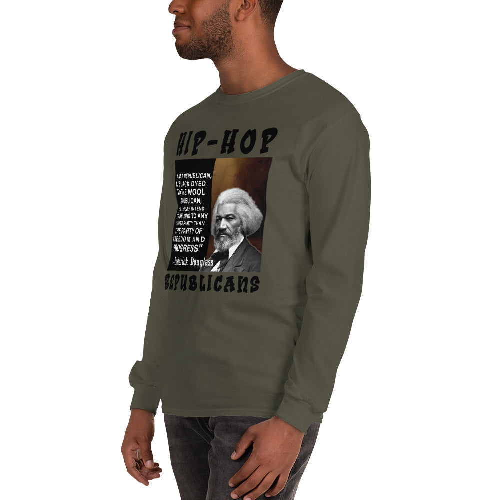 Frederick Douglass Hip-Hop Republicans Long Sleeve Shirt