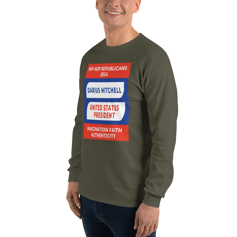 Campaign Hoodie, Hip-Hop Republicans 2024, Darius Mitchell, United States President, Imagination Faith Authenticity