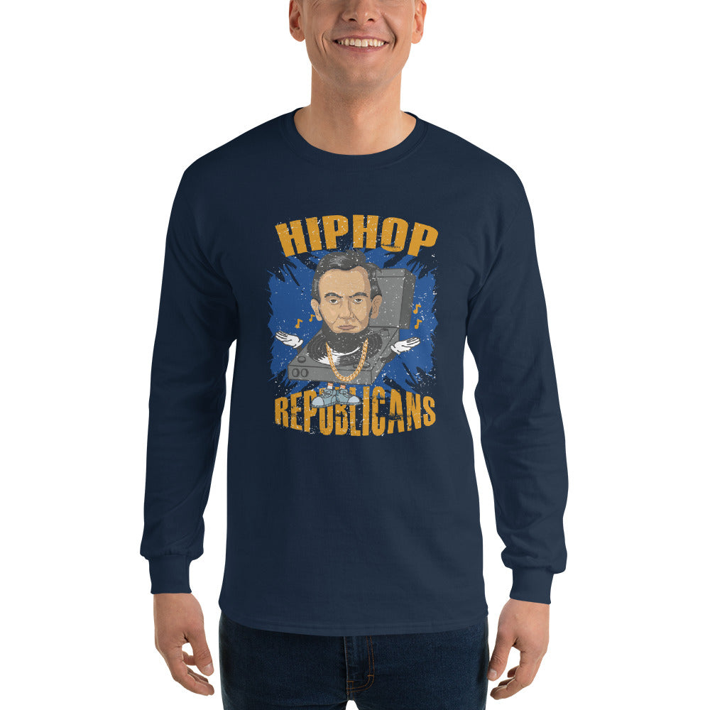 Abraham Lincoln Hip-Hop Republicans Long Sleeve Shirt